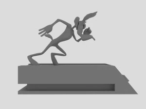 дорожный бегун 3D Модель