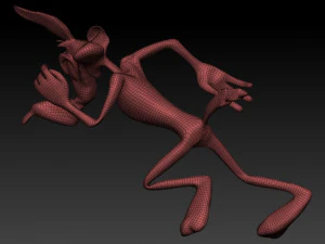 дорожный бегун 3D Модель