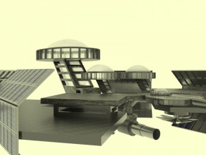 antonov - an spacestation 3D Model
