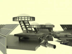 antonov - an spacestation 3D Model