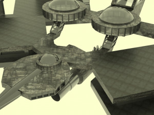 antonov - an spacestation 3D Model