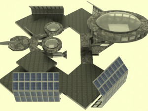 antonov - an spacestation 3D Model