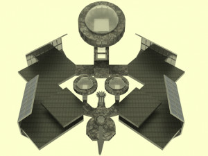 antonov - an spacestation 3D Model