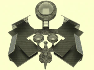 antonov - an spacestation 3D Model