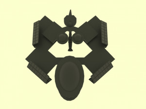 antonov - an spacestation 3D Model