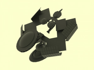antonov - an spacestation 3D Model