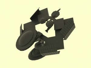 antonov - an spacestation 3D Model