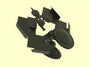 antonov - an spacestation 3D Model