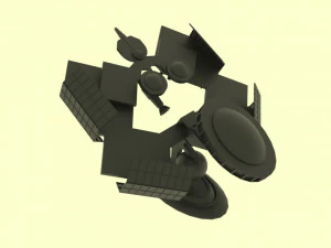 antonov - an spacestation 3D Model