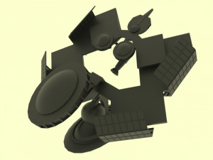 antonov - an spacestation 3D Model