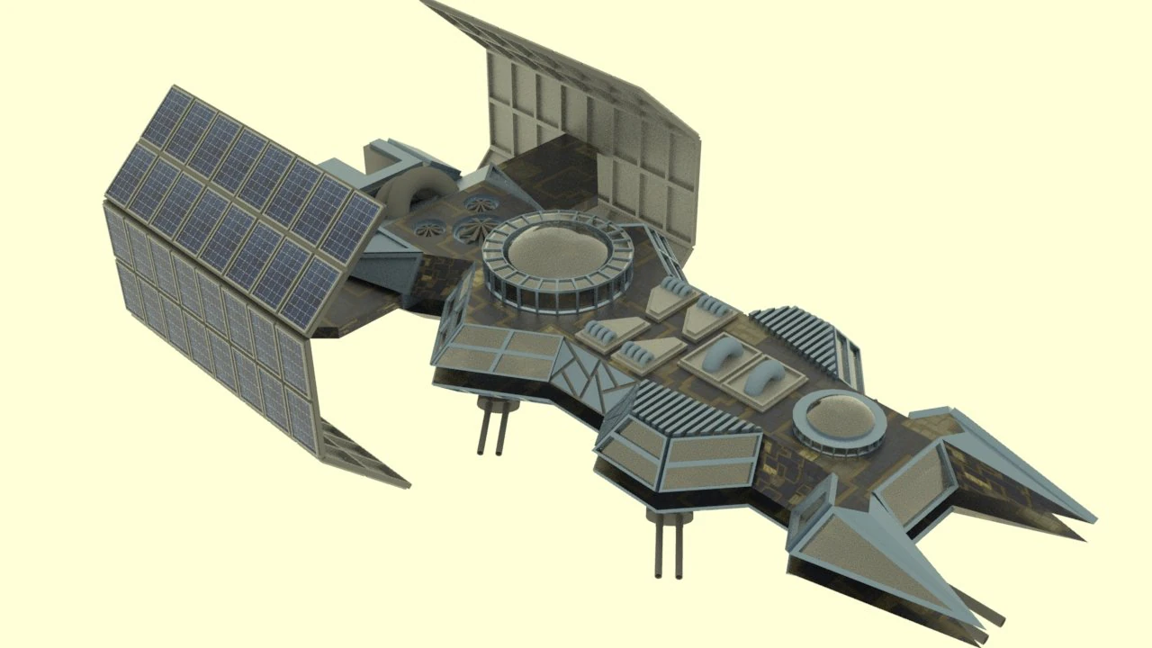 Antonov an - 800 spaceship 3D Model .c4d .max .obj .3ds .fbx .stl .blend 