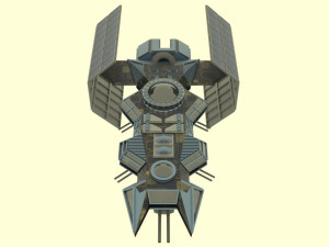 Antonov an - 800 spaceship Modelo 3D