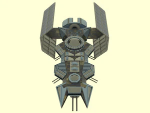 Antonov an - 800 spaceship 3D Model