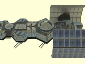 Antonov an - 800 spaceship Modelo 3D