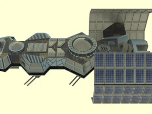Antonov an - 800 spaceship 3D Model