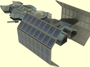 Antonov an - 800 spaceship 3D Model