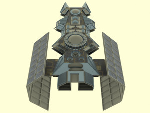 Antonov an - 800 spaceship Modelo 3D