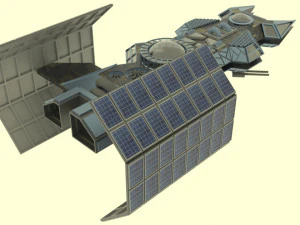 Antonov an - 800 spaceship 3D Model