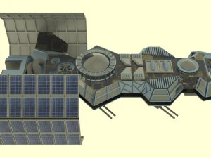 Antonov an - 800 spaceship 3D Model