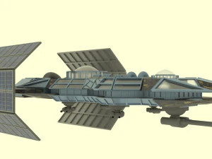 Antonov an - 800 spaceship 3D Model
