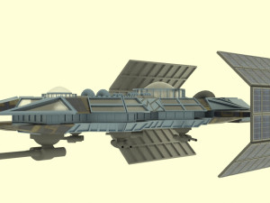Antonov an - 800 spaceship Modelo 3D