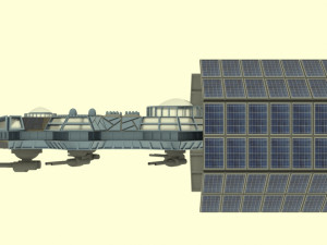 Antonov an - 800 spaceship Modelo 3D
