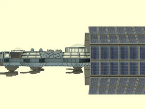 Antonov an - 800 spaceship 3D Model