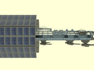 Antonov an - 800 spaceship 3D Model