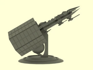 Antonov an - 800 spaceship 3D Model