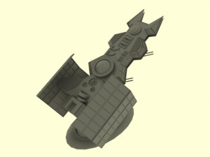 Antonov an - 800 spaceship Modelo 3D