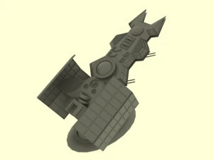 Antonov an - 800 spaceship 3D Model
