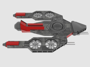 Antonov an - s spaceship 3D Model