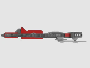 Antonov an - s spaceship 3D Model
