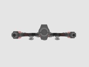 Antonov an - s spaceship 3D Model