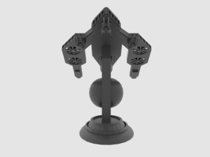 Antonov an - s spaceship 3D Model