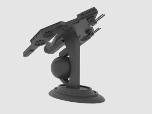 Antonov an - s spaceship 3D Model