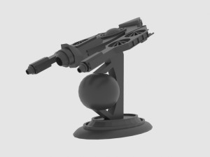 Antonov an - s spaceship 3D Model