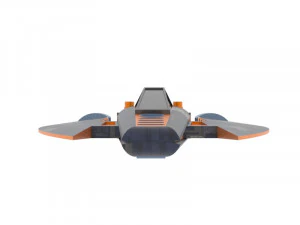 Antonov an spaceship 3D Model