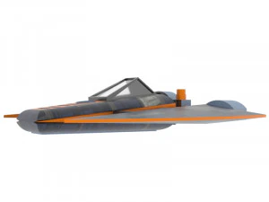 Antonov an spaceship 3D Model