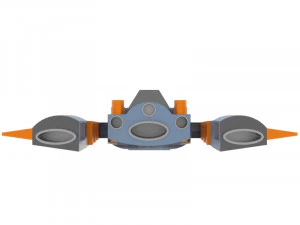 Antonov an spaceship 3D Model