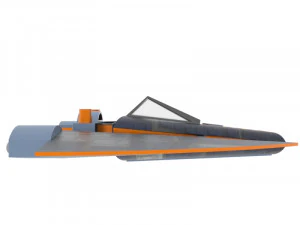 Antonov an spaceship 3D Model