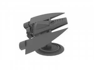 Antonov an spaceship Modello 3D