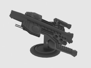 Antonov an te-900 spaceship 3D Model