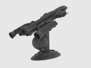 Antonov an te-900 spaceship 3D Model