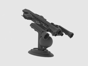 Antonov an te-900 spaceship 3D Model