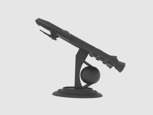 Antonov an te-900 spaceship 3D Model
