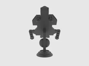 Antonov an te-900 spaceship 3D Model