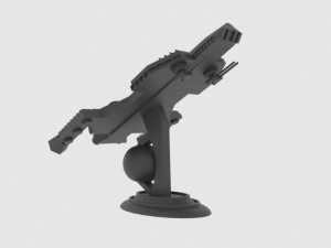 Antonov an te-900 spaceship 3D Model