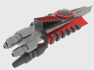 Antonov an-300 spaceship 3D Model