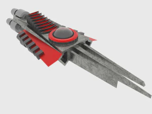 Antonov an-300 spaceship 3D Model